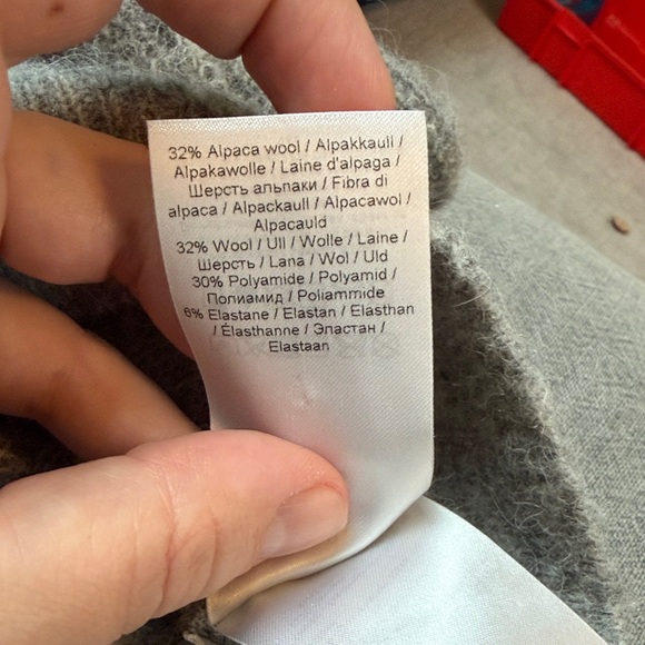 Ganni Light Gray Button-Up Cardigan - Picture 6 of 6